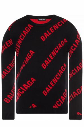 Patterned sweater with a logo, zdjęcie 1 Patterned sweater with a logo od Balenciaga